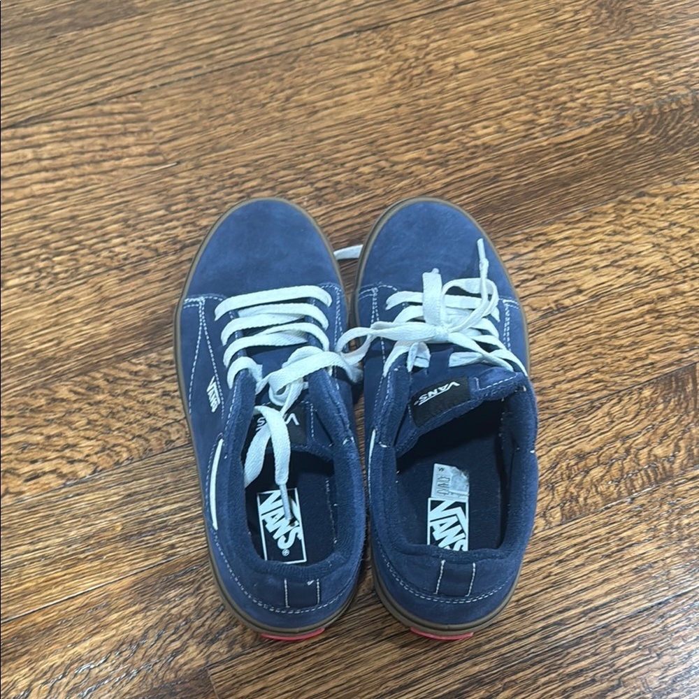 Vans Blue High-Top Sneakers